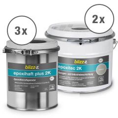 epoxitec 2K Garagen- und Industriebeschichtungsset für Einzelgarage