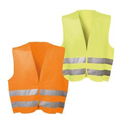 Warnweste mit Klettverschluss