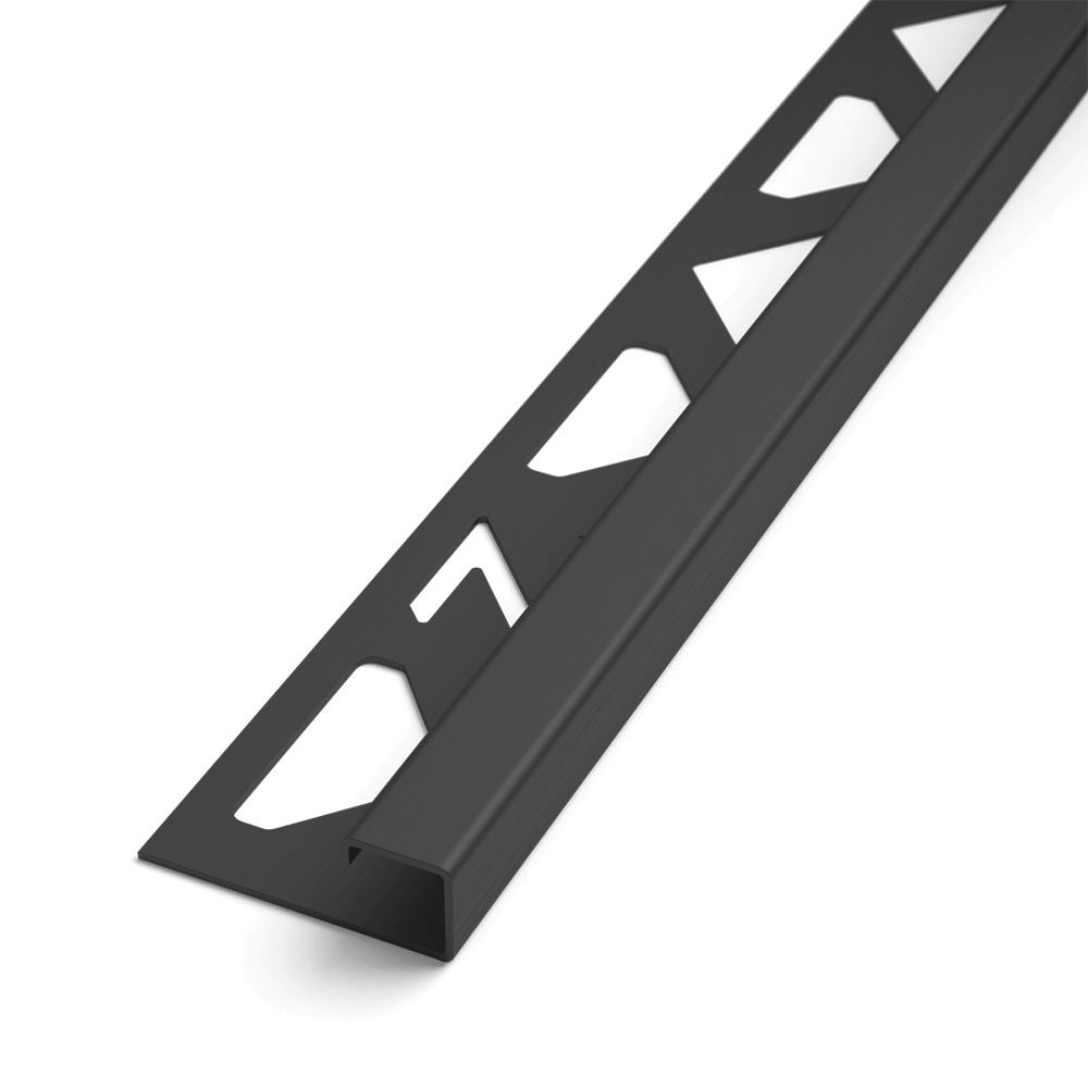 QUADRO Fliesenschiene schwarz